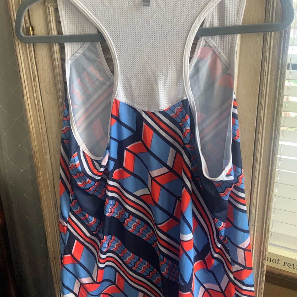 Fila Sport Geometric Women’s Activewear Set, Leggings and Tank - Picture 3 of 7